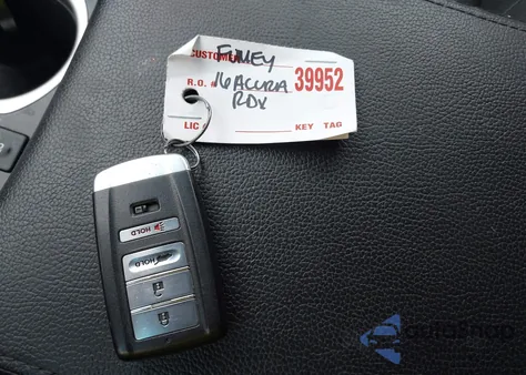 2016 Acura Rdx Technology Acurawatch Plus Packages/Technology Package z USA, uszkodzony, nr VIN 5J8TB4H57GL025065